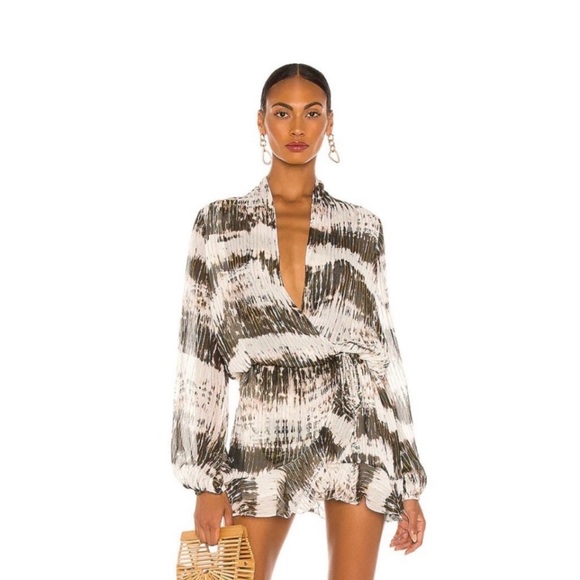 Rococo Sand X Revolve dress. Worn once and dry cleaned. Perfect condition. - Picture 2 of 5